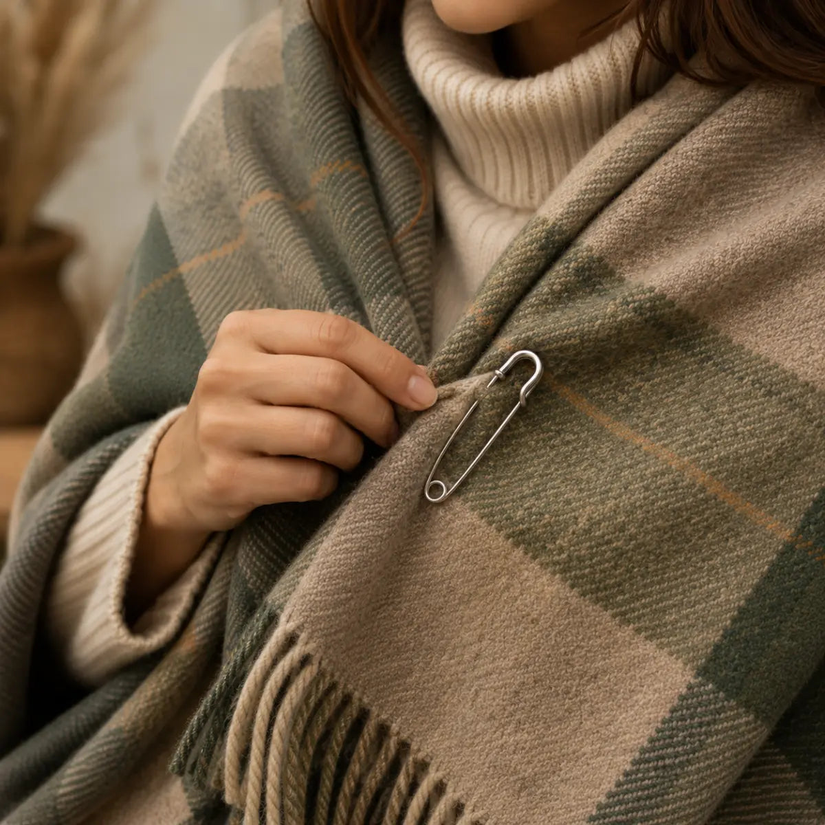 Blanket Pins, Kilt Pins, Scarf, Brooch, Safety Pins Pins & Needles