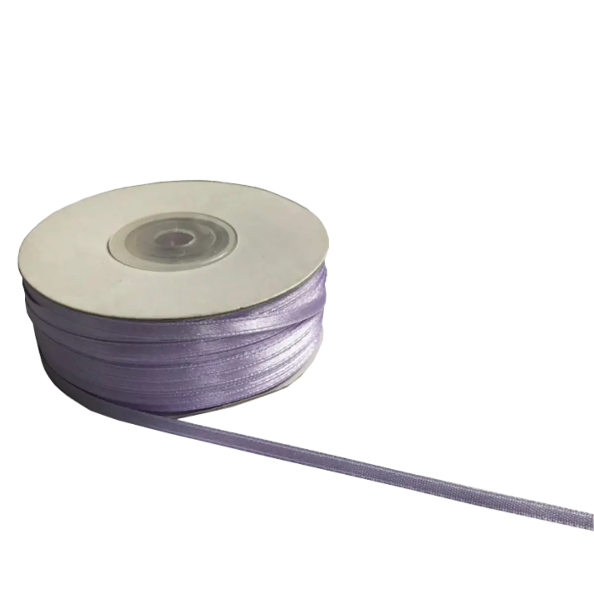 Lilac Double Sided Satin Ribbons - 3mm Wide By 10mts