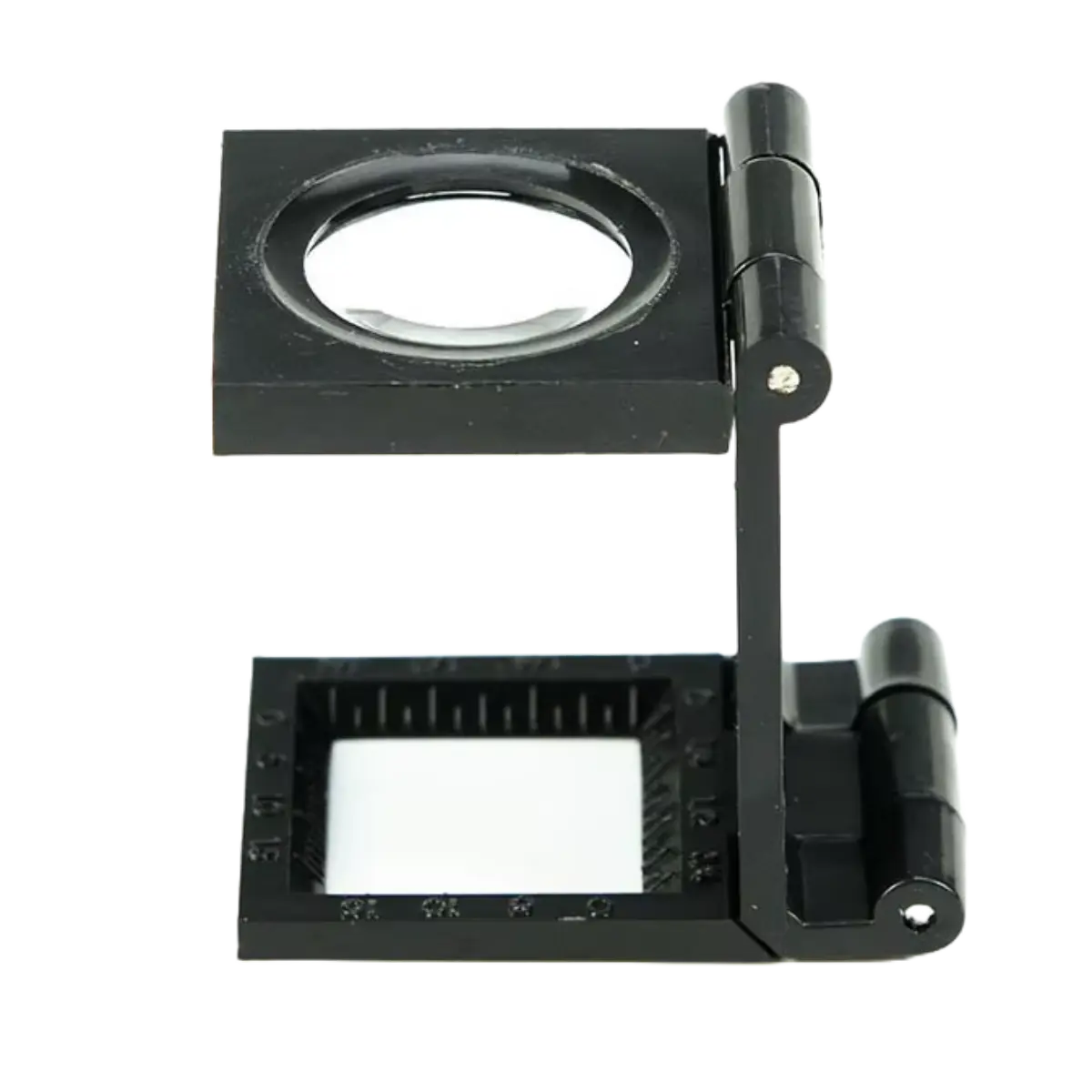 Magnifying Sewing Thread Counter & Linen Tester – Folding ¾″ × ¾″ Pins and Needles