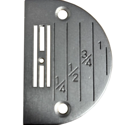 Universal Lockstitch Needle Plate - Part Number 111859-001 E18 & E26 Pins & Needles