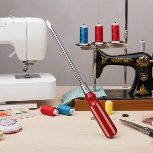 Long Sewing Machine Screwdriver – Precision Tool for Maintenance & Repairs By Swordfish