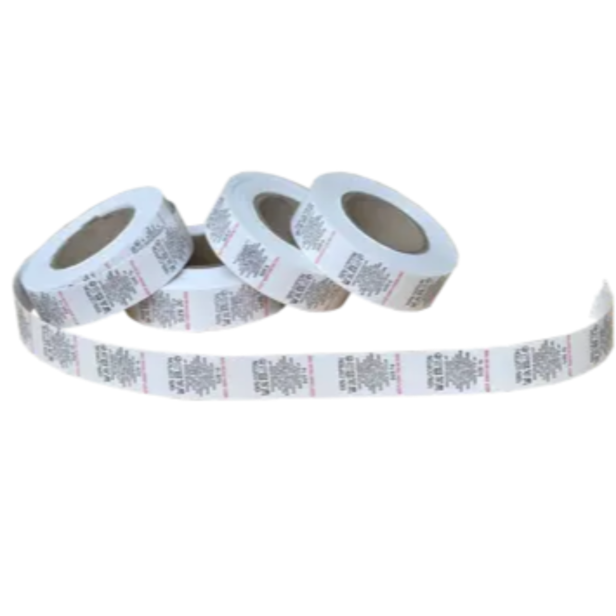 Printed Nylon Size Tabs & Content Labels On a Roll - "100% Cotton" Pins and Needles