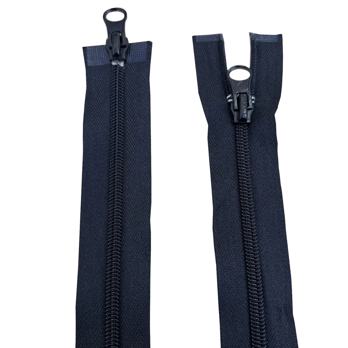 Double Slider Nylon/Plastic 2 Way Zip - With Metal Sliders 20" (51cm) Pins & Needles