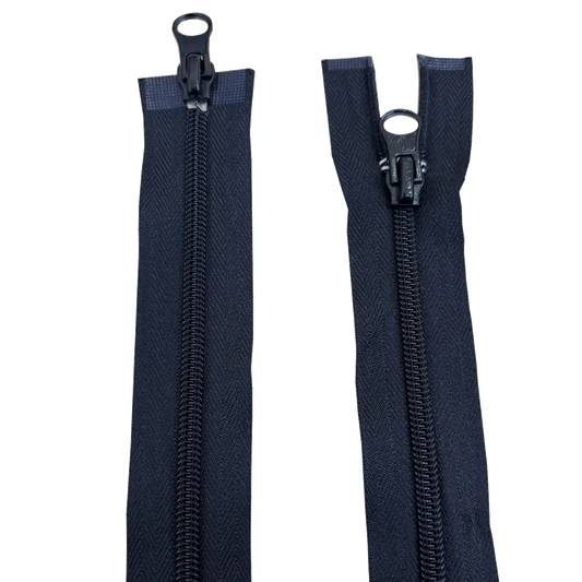 Double Slider Nylon/Plastic 2 Way Zip - With Metal Sliders 20" (51cm) Pins & Needles