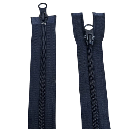 Double Slider Nylon/Plastic 2 Way Zip - With Metal Sliders 20" (51cm) Pins & Needles