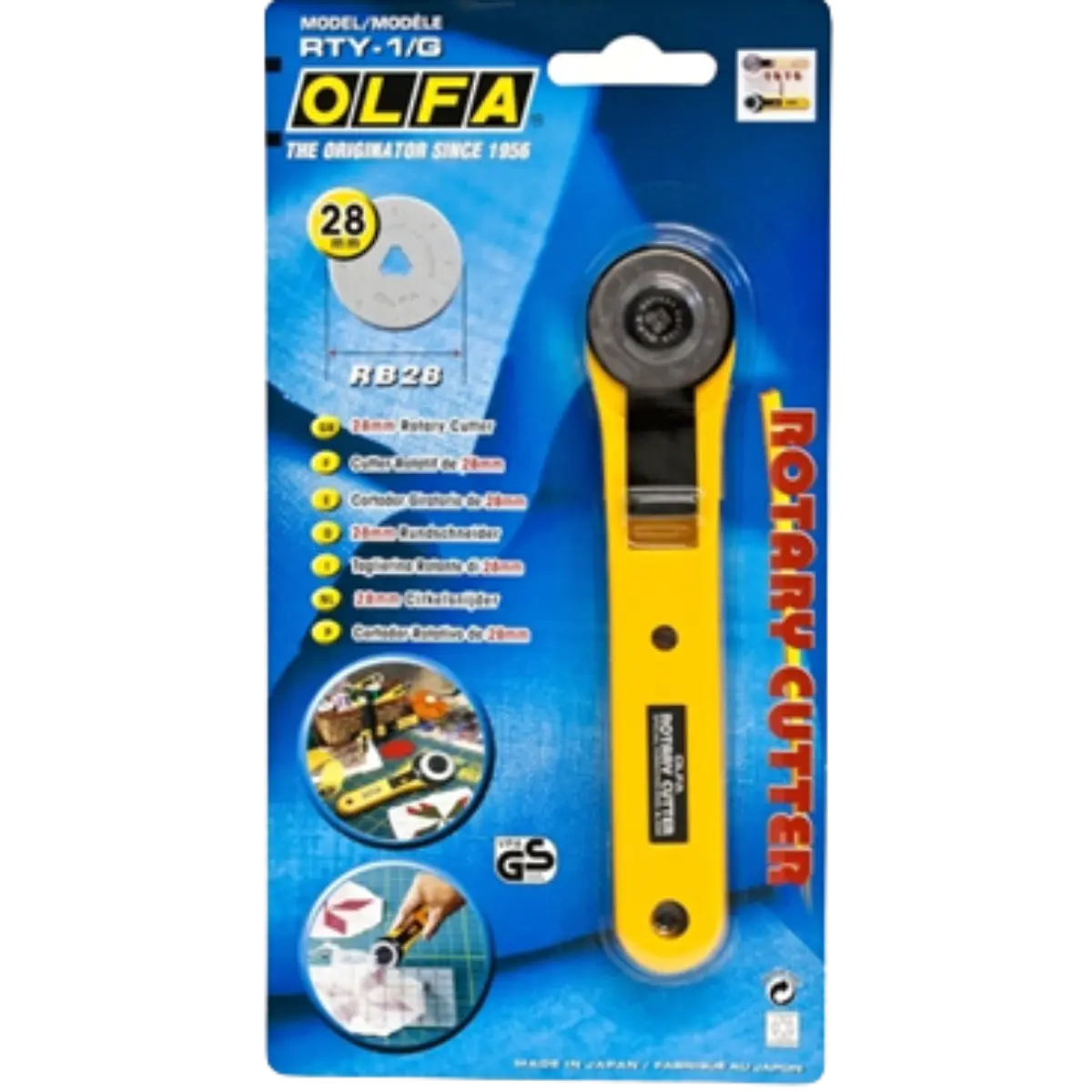 Olfa Rotary Cutters Precision Fabric Cutting Tools - Sewing, Quilting & Crafts Pins and Needles