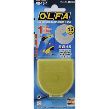 Olfa Rotary Cutter Blades RB45 1  Pack