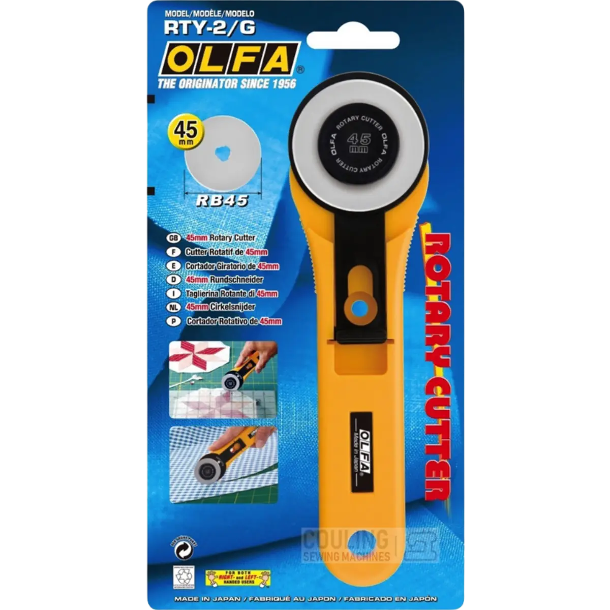 Olfa Rotary Cutters Precision Fabric Cutting Tools - Sewing, Quilting & Crafts Pins and Needles