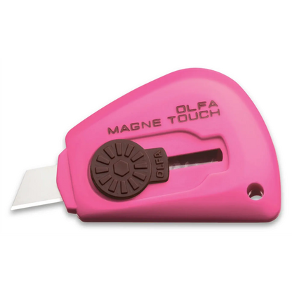 Olfa TK-3M Touch Knife | Magnetic, Auto-Retracting Utility Cutter, Pocket Size Pins and Needles