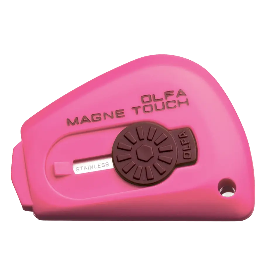 Olfa TK-3M Touch Knife | Magnetic, Auto-Retracting Utility Cutter, Pocket Size Pins and Needles