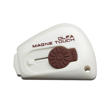 Olfa TK-3M Touch Knife | Magnetic, Auto-Retracting Utility Cutter, Pocket Size Pins and Needles