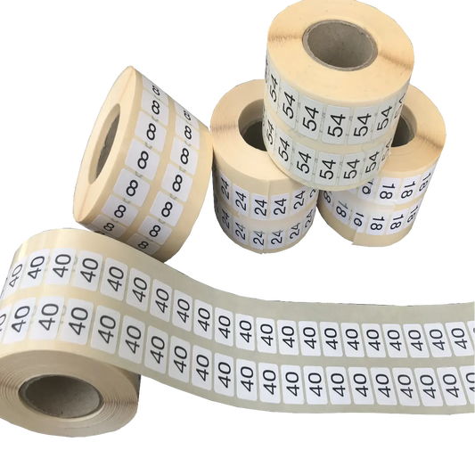 Self-Adhesive Labels Peelable Single Sizes