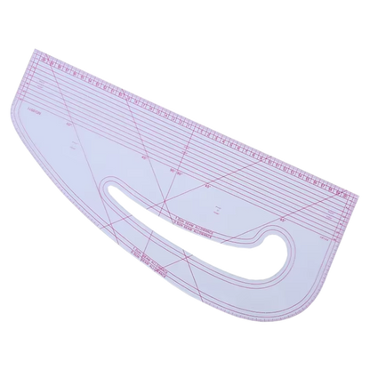 Pattern Curve Master – Flexible Ruler for Sewing & Design Pins & Needles