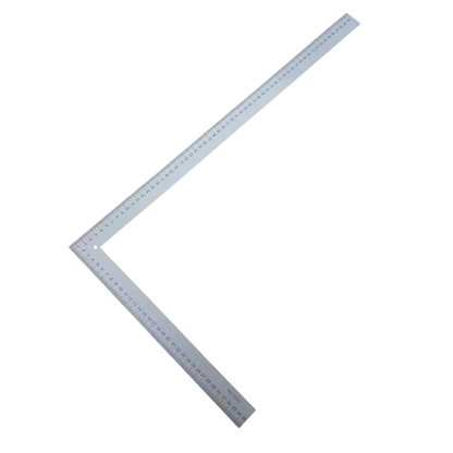 Professional Aluminium Designer L-Square Ruler – Available in Metric, Imperial or Dual Scale Pins & Needles