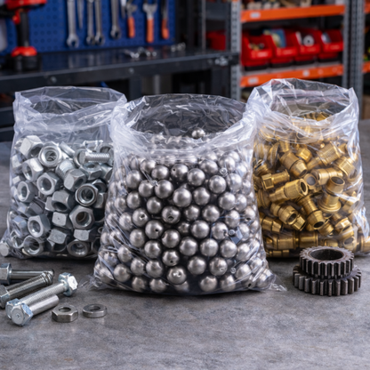 Clear Packaging Bags Plain Polythene LDPE 150G Pins and Needles