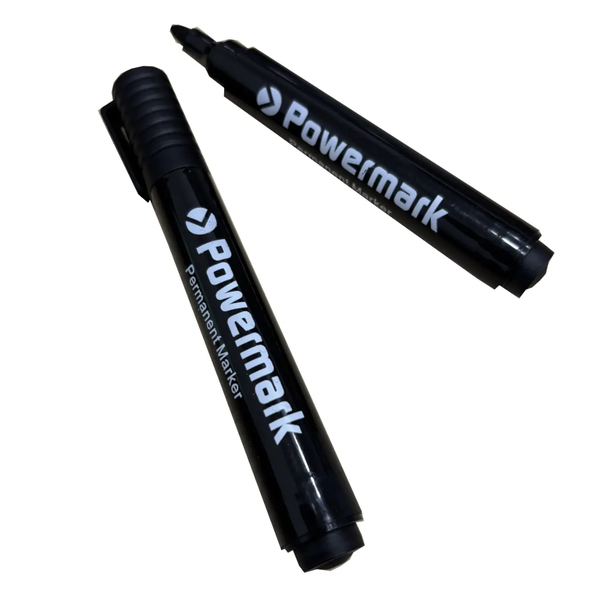 Powermark Budget Permanent Marker Pen Black Pins & Needles