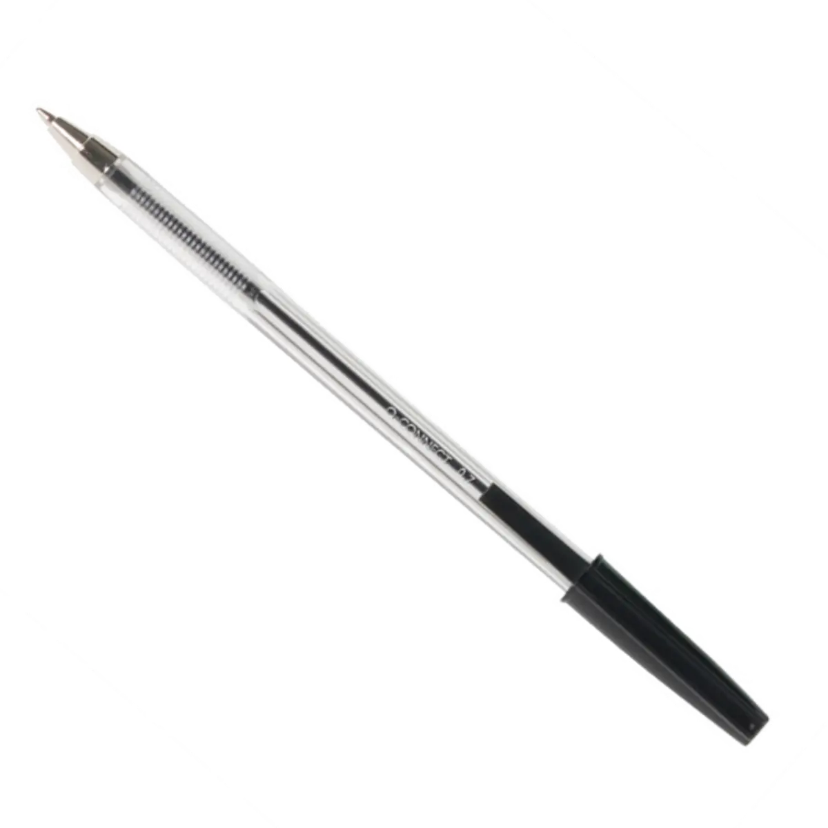 Q-Connect Stick Ballpoint Pens Medium - Black