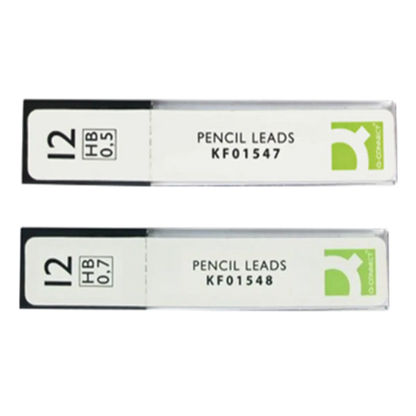 Q-Connect Mechanical Pencils – 0.5mm & 0.7mm HB Lead | Packs of 2 or 10 | With Eraser & Refills Pins & Needles