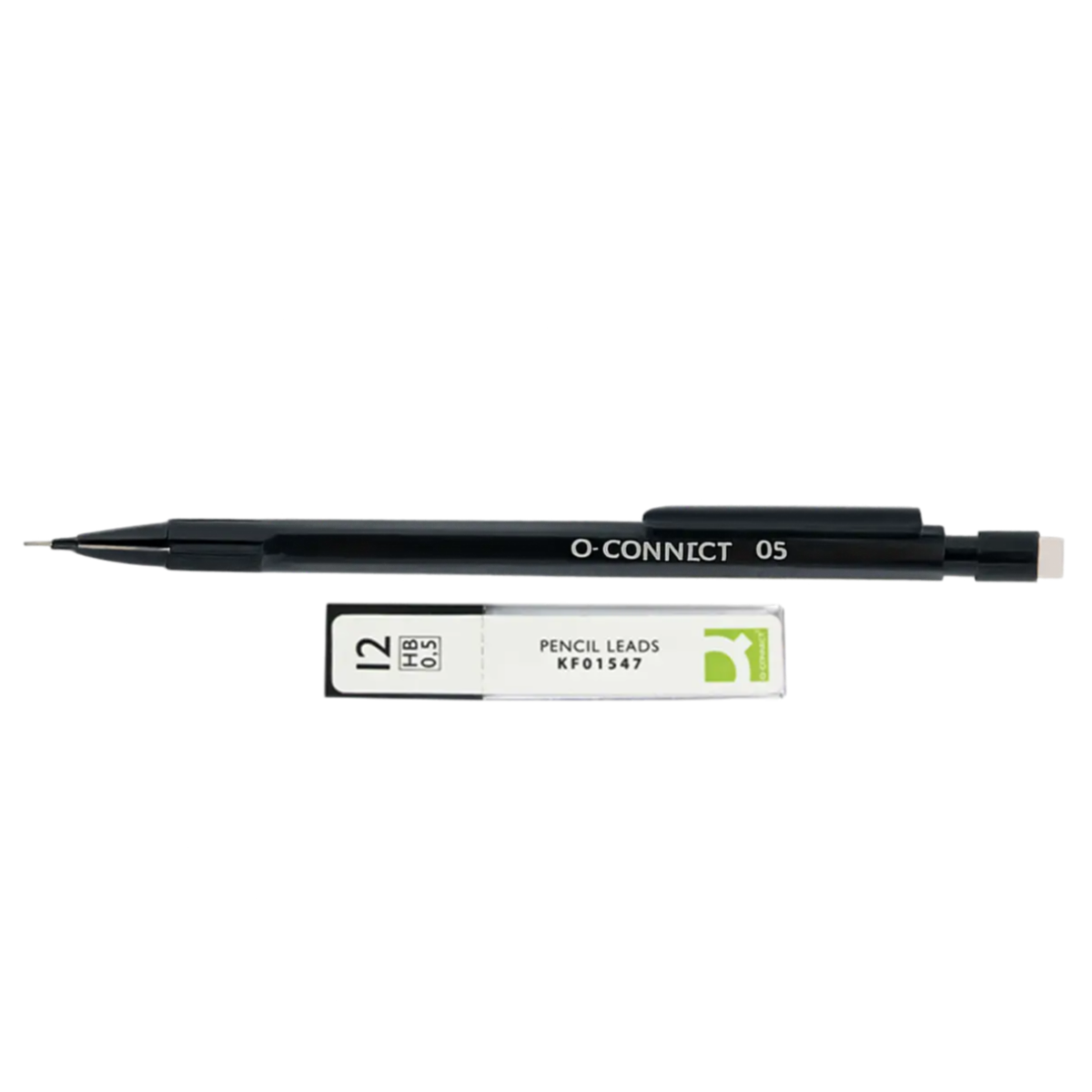 Q-Connect Mechanical Pencils – 0.5mm & 0.7mm HB Lead | Packs of 2 or 10 | With Eraser & Refills Pins & Needles