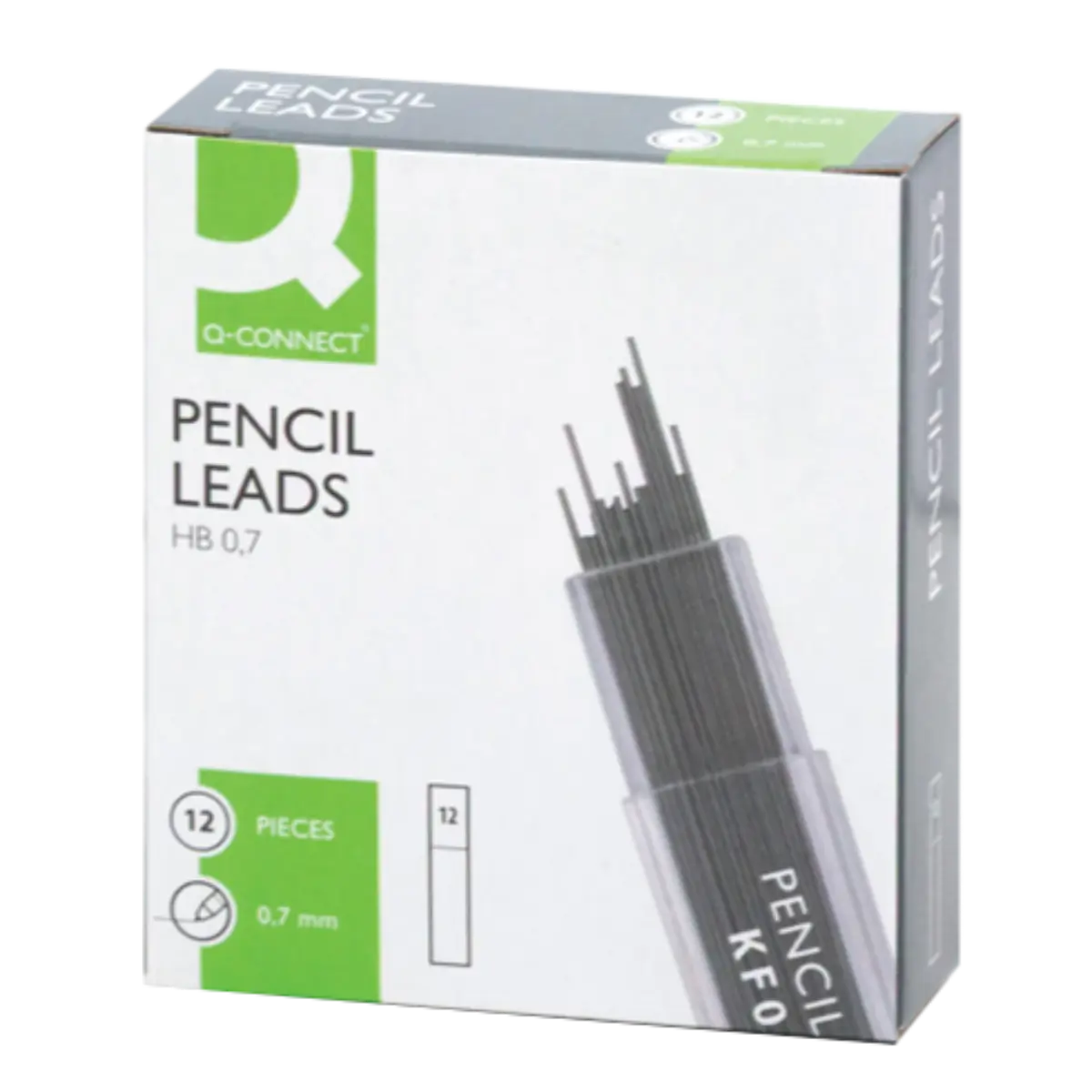 Q-Connect Mechanical Pencils – 0.5mm & 0.7mm HB Lead | Packs of 2 or 10 | With Eraser & Refills Pins & Needles