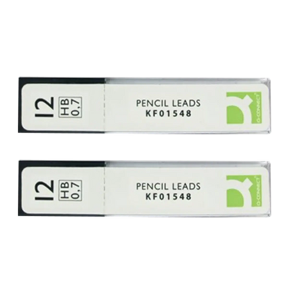 Q-Connect Mechanical Pencils – 0.5mm & 0.7mm HB Lead | Packs of 2 or 10 | With Eraser & Refills Pins & Needles
