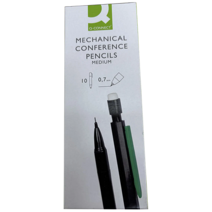 Q-Connect Mechanical Pencils – 0.5mm & 0.7mm HB Lead | Packs of 2 or 10 | With Eraser & Refills Pins & Needles