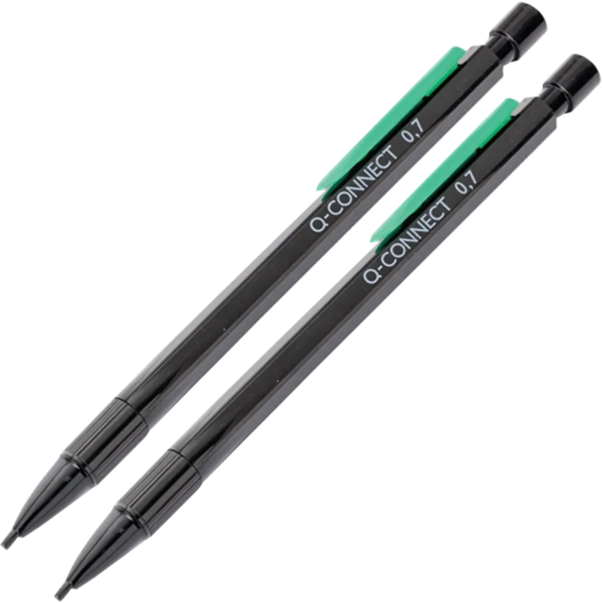 Q-Connect Mechanical Pencils – 0.5mm & 0.7mm HB Lead | Packs of 2 or 10 | With Eraser & Refills Pins & Needles