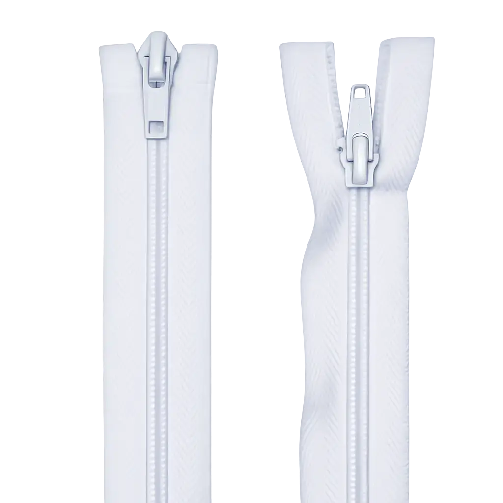 Double Slider Nylon/Plastic 2 Way Zip - With Metal Sliders 20" (51cm) Pins & Needles