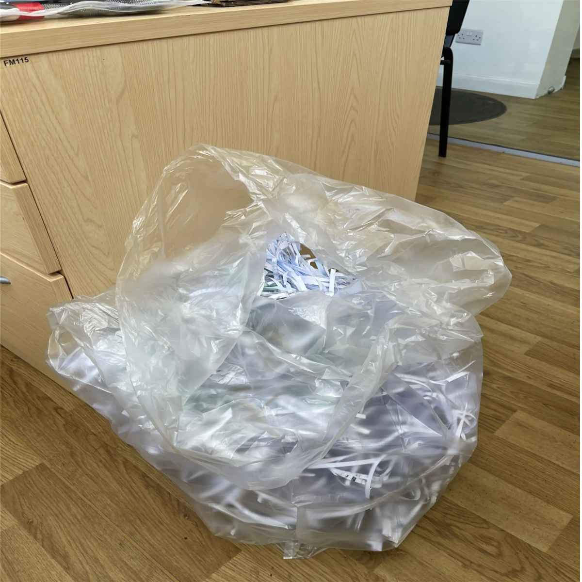 High Quality High Density Clear Refuse Sacks - Bin Bags Pins and Needles