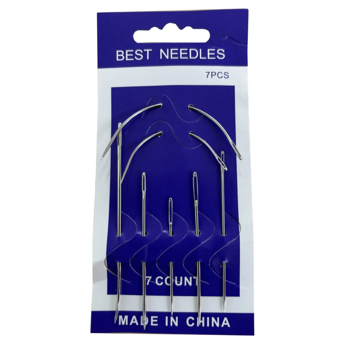 Hand Sewing Needles - Repair Needles 7 Pack Lamp Shades, Upholstery, Darning Pins & Needles
