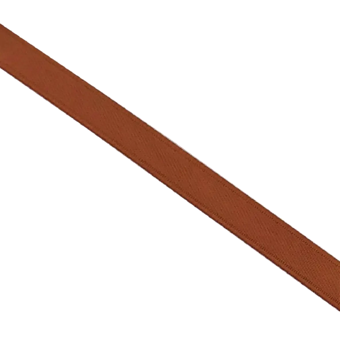 Luxurious Rust 6mm Double Sided Satin Ribbon