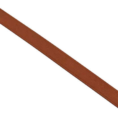 Luxurious Rust 6mm Double Sided Satin Ribbon