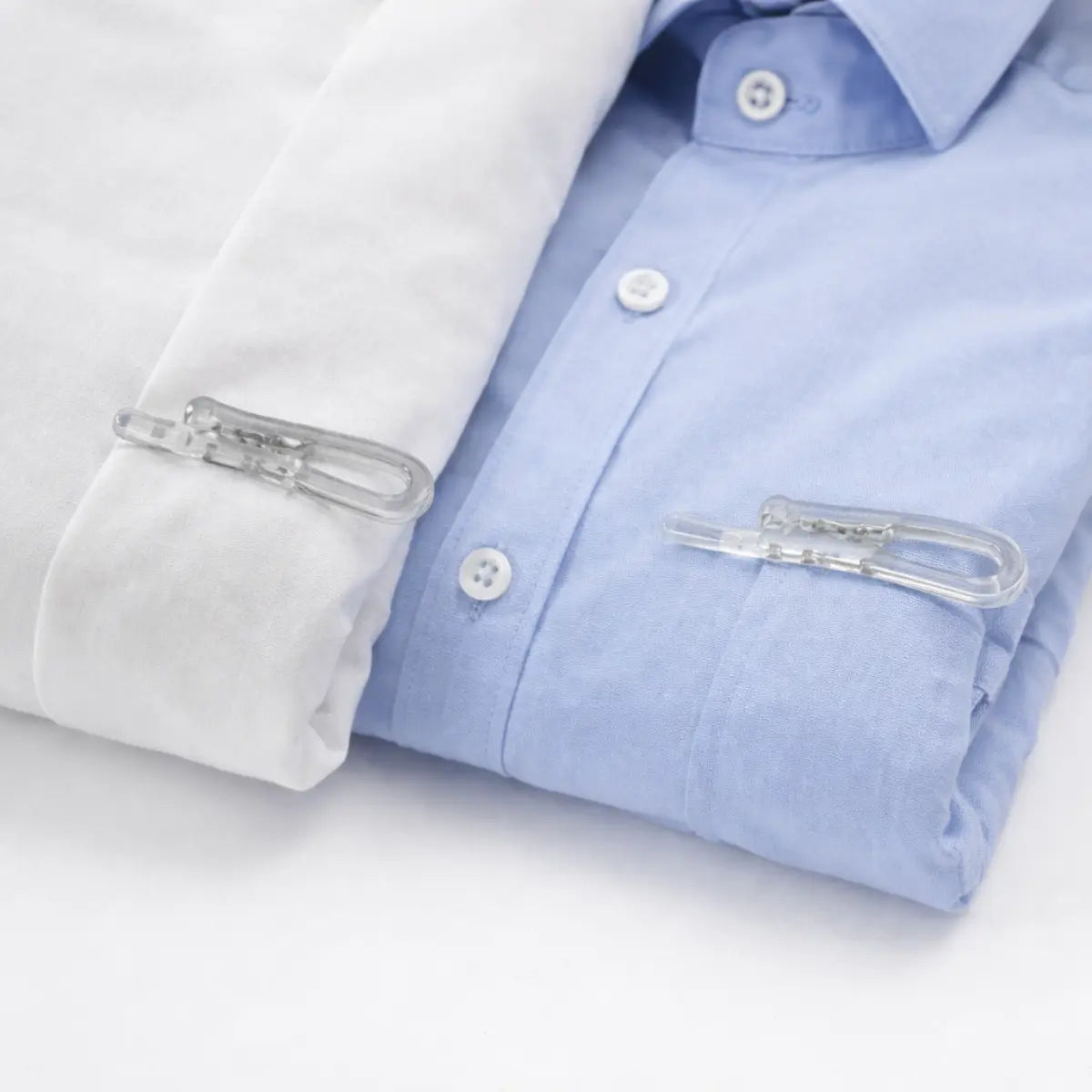 Transparent Plastic Shirt Clips – Versatile Clothing and Textile Fasteners Pins & Needles Leicester