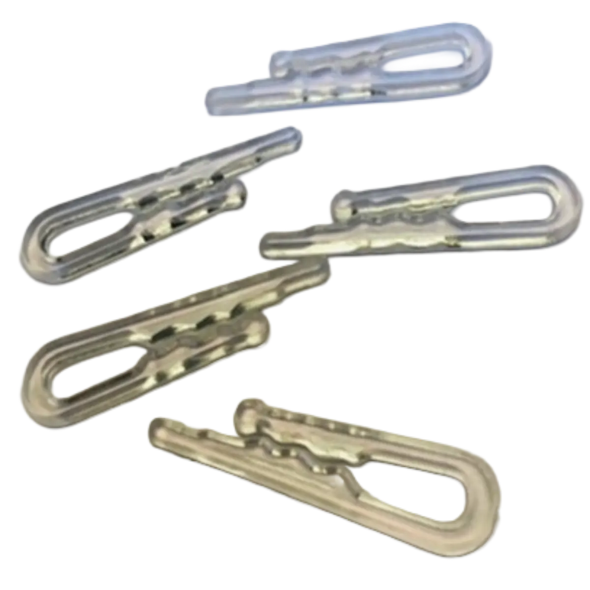 Transparent Plastic Shirt Clips – Versatile Clothing and Textile Fasteners Pins & Needles Leicester