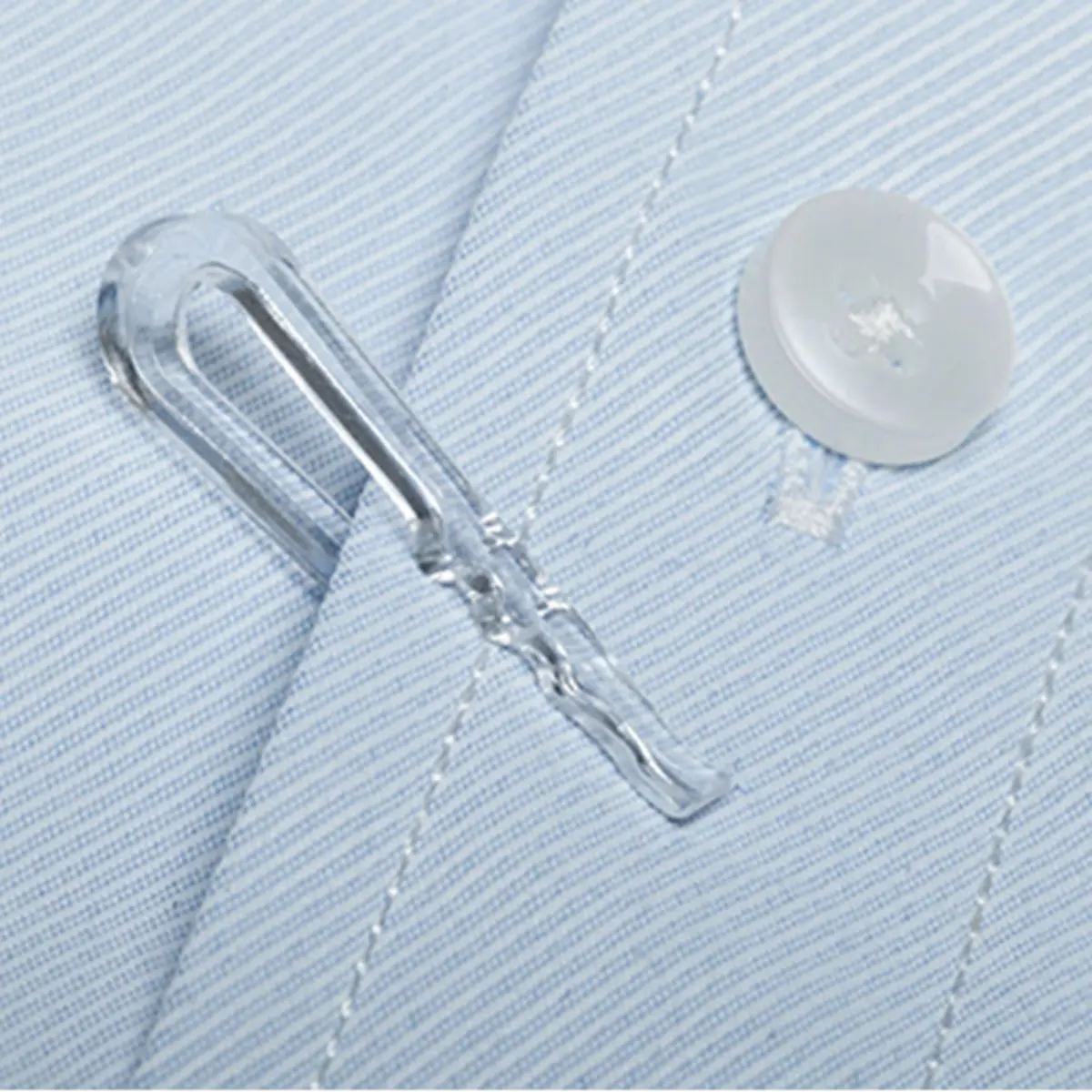 Transparent Plastic Shirt Clips – Versatile Clothing and Textile Fasteners Pins & Needles Leicester