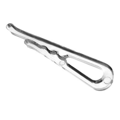 Transparent Plastic Shirt Clips – Versatile Clothing and Textile Fasteners Pins & Needles Leicester