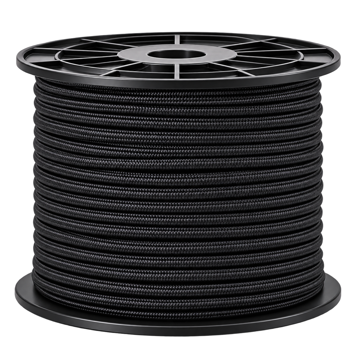 2.2mm Bungee Shock Cord – Round Elastic Cord, Black & White (Sold by the Metre)