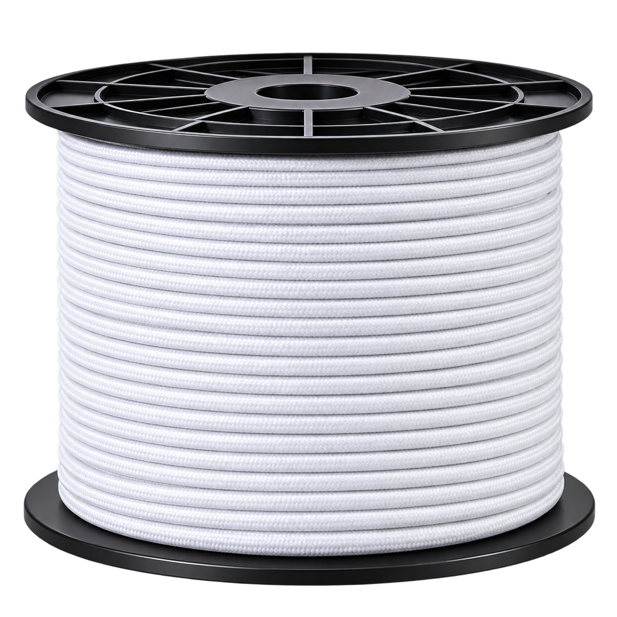 2.2mm Bungee Shock Cord – Round Elastic Cord, Black & White (Sold by the Metre)