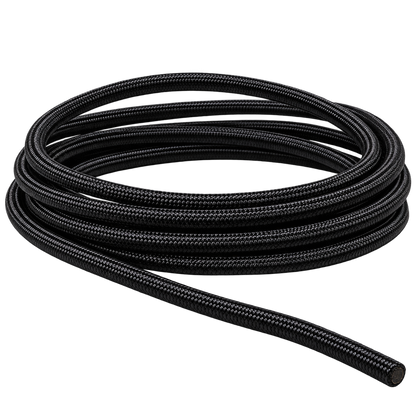 2.2mm Bungee Shock Cord – Round Elastic Cord, Black & White (Sold by the Metre)