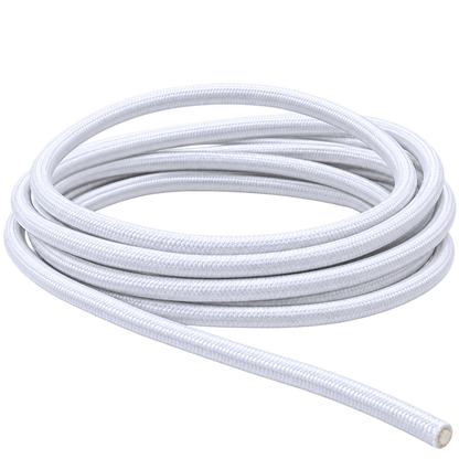 2.2mm Bungee Shock Cord – Round Elastic Cord, Black & White (Sold by the Metre)