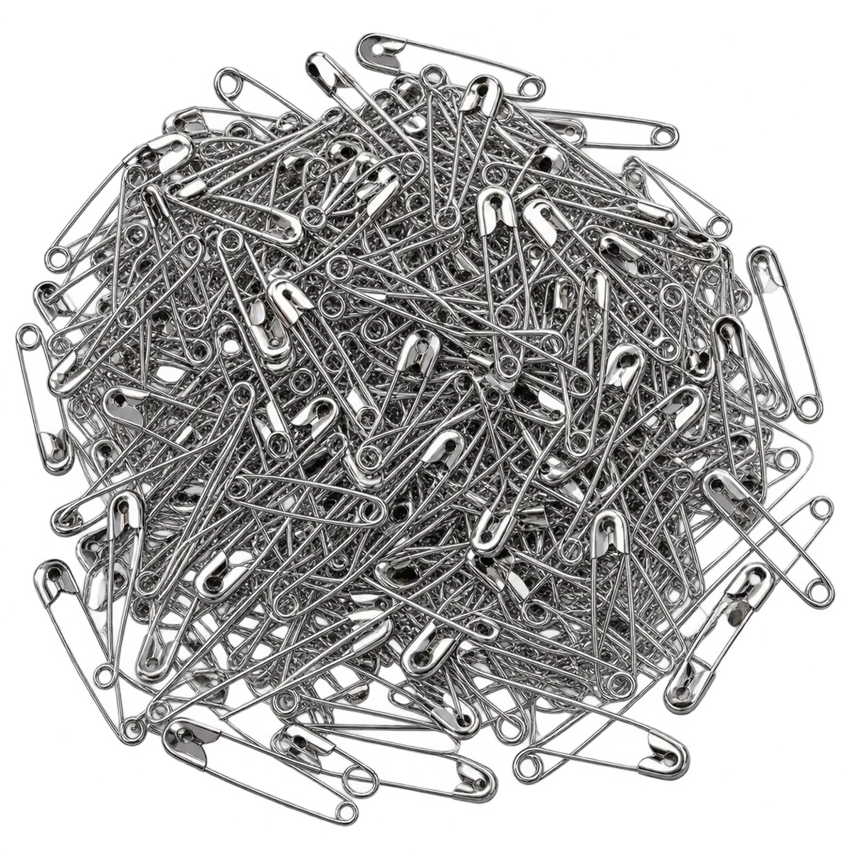 Silver Safety Pins Nickel Plated Steel – 19mm to 57mm | Bulk Packs Pins & Needles