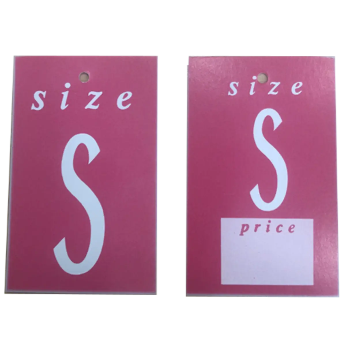 Colour-Coded Size Tags for Clothing - Small, Medium, Large – Pins & Needles