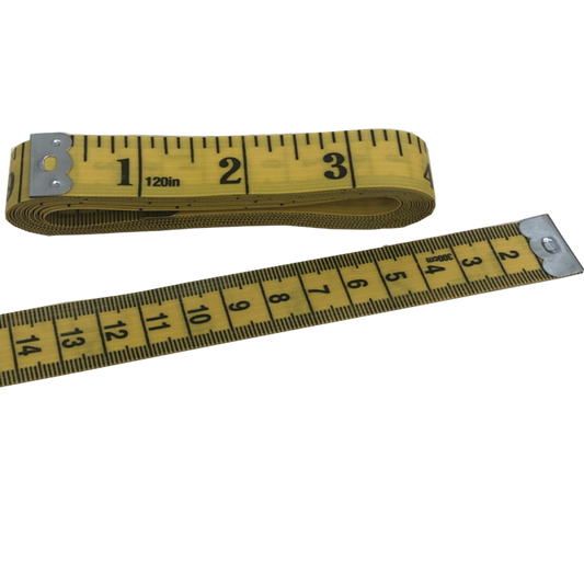 Super Long Tape Measure - Inches & Centimetres 300cm (120") Pins and Needles