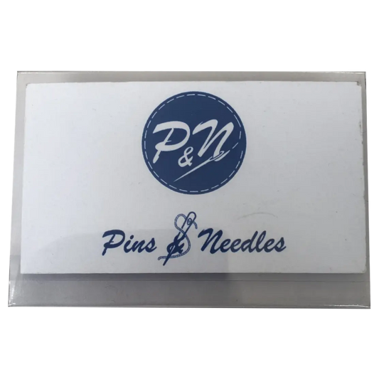 Visitors ID Badge Holder – 60x90mm Combi Clip & Pin | Pack of 50 Pins & Needles