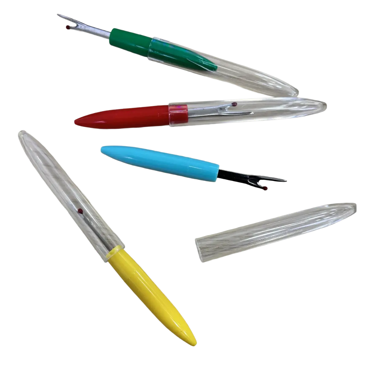 Seam Ripper Stitch Unpicker Tool – Precision Sewing Remover 3 Sizes Pins and Needles