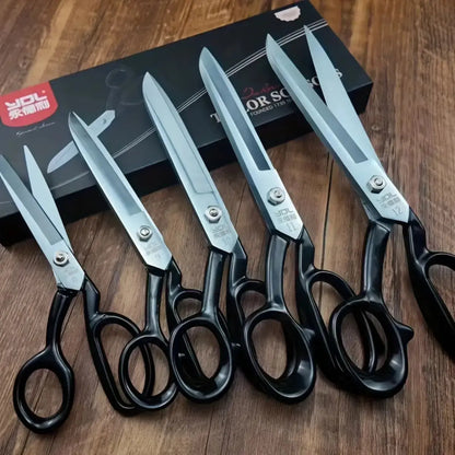 YDL Tailors Shears – Heavy-Duty Professional Fabric, Leather & Upholstery Scissors Pins & Needles