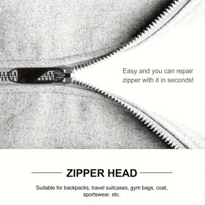 Durable Zipper Pulls Repair & Extension Set Head Rope And Replacement Slider Pins & Needles