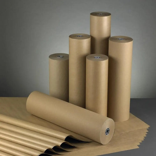 Kraft Paper Suitable for florists, supermarkets, engineering companies and general wrapping.