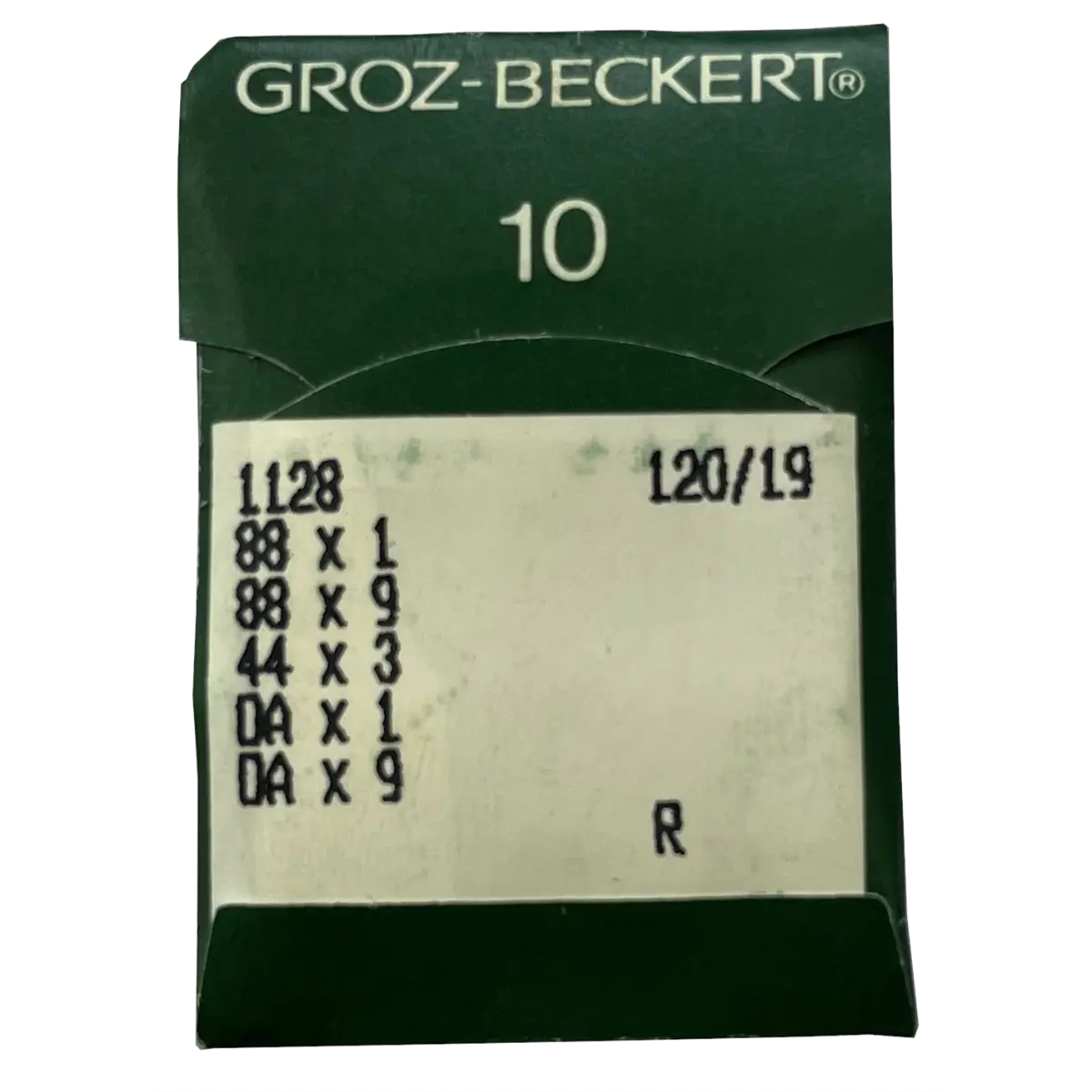 Groz-Beckert Industrial Needles System 88x1, 88x9, 44x3, DAx1, DAx9, 1128