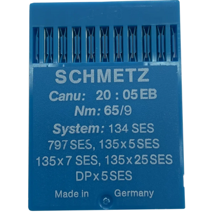 Schmetz Industrial Lockstitch Needles 134R, 135x5, 135x7, 135x25, DPx5